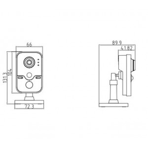 IP-камера HiWatch DS-I114(4 mm) IP-камера HiWatch DS-I114(4 mm)