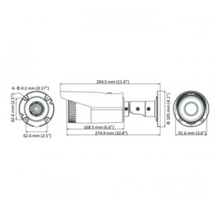 IP-камера HiWatch DS-I206(2.8-12 mm) IP-камера HiWatch DS-I206(2.8-12 mm)