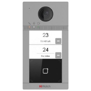 IP вызывные панели HiWatch VDP-D4212W IP вызывные панели HiWatch VDP-D4212W
